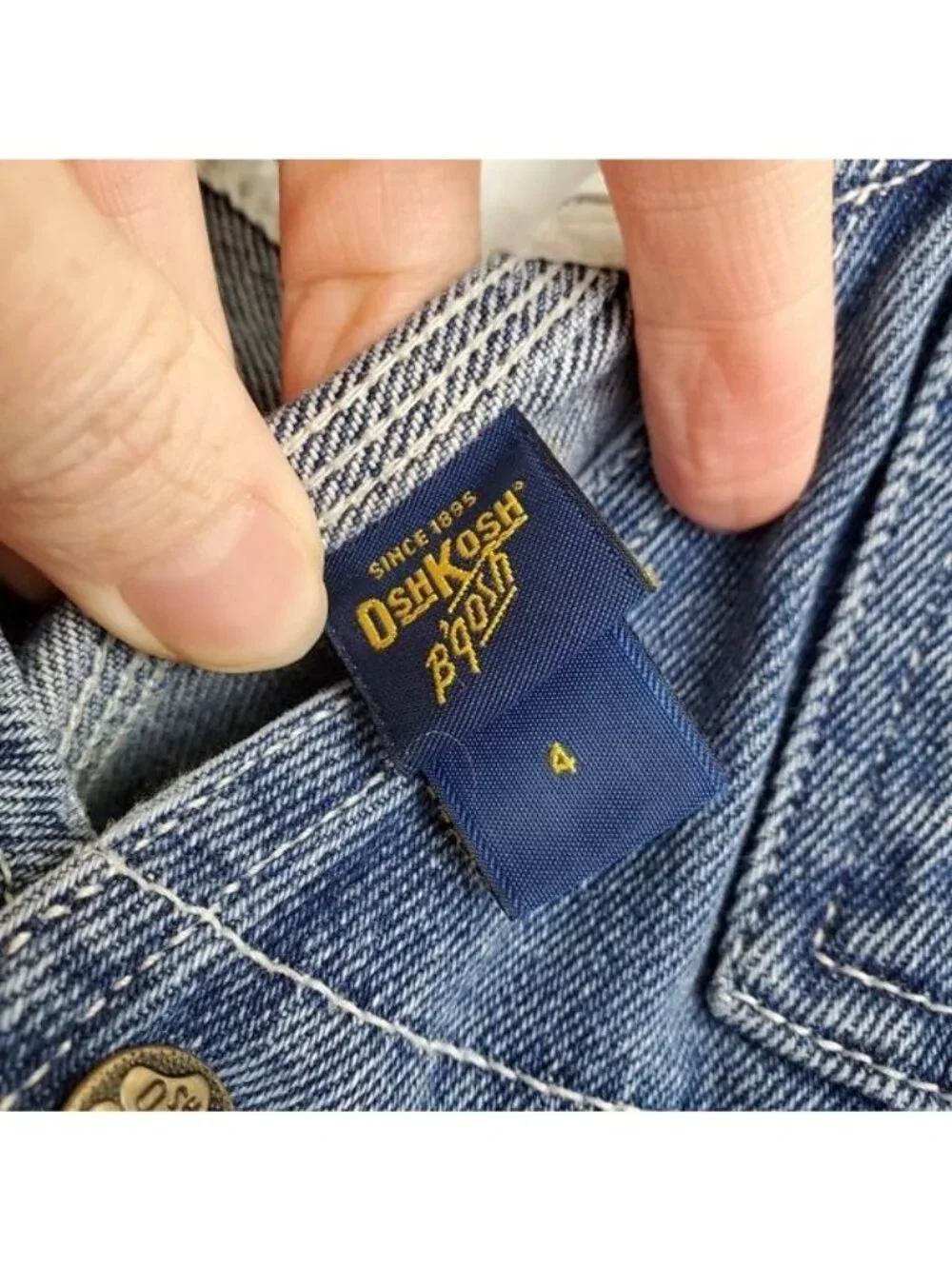 OshKosh B'Gosh vintage denim overall dress